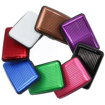 Aluminium Alloy Anti Rfid Blocking Bank Card Holder ID Bank Card Case Rfid Protection Metal Credit Card Holder
Aluminium Alloy Anti Rfid Blocking Bank Card Holder ID Bank Card Case Rfid Protection Metal Credit Card Holder