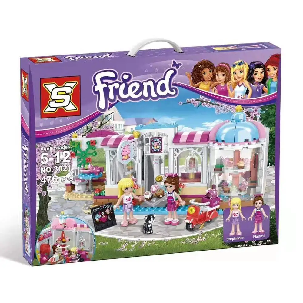 Building Blocks Bricks Toys Good Friends Series Heart Lake City Cake Cooffe Compatible With Legoingly Children Christmas Gift
Building Blocks Bricks Toys Good Friends Series Heart Lake City Cake Cooffe Compatible With Legoingly Children Christmas Gift