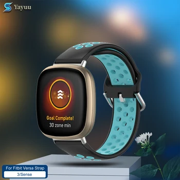 YAYUU Double Color Strap For Fitbit Versa 3 Smart Watch Strap Silicone Replaceable Bracelet For Fitbit Versa 3/Sense Wristband
YAYUU Double Color Strap For Fitbit Versa 3 Smart Watch Strap Silicone Replaceable Bracelet For Fitbit Versa 3/Sense Wristband
