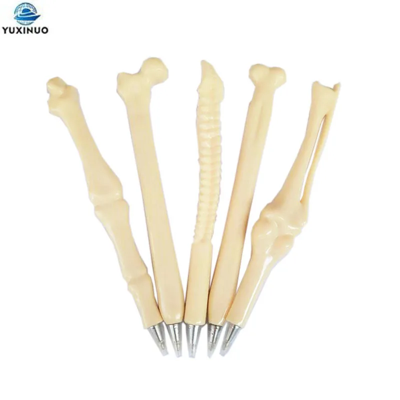 5pcs/lot Cool Bone Shape Ballpoint Pen 0.7mm Black / Blue Ink Refill Writing Ball Pens School Office Stationery Gifts Supplies
5pcs/lot Cool Bone Shape Ballpoint Pen 0.7mm Black / Blue Ink Refill Writing Ball Pens School Office Stationery Gifts Supplies