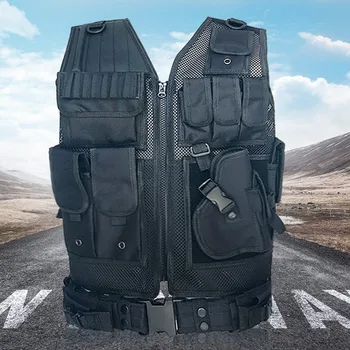 Outdoor Training Tactic Vest Multi-functional Breathable Vest Outdoor Quick Disassembly CS Field Protection Vest Training
Outdoor Training Tactic Vest Multi-functional Breathable Vest Outdoor Quick Disassembly CS Field Protection Vest Training