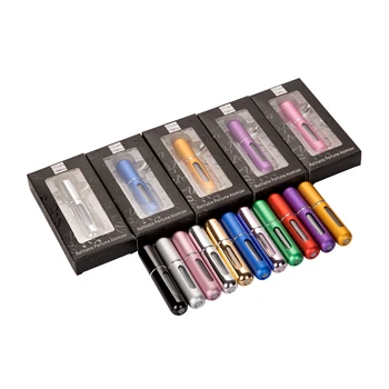 5pcs Mini Refillable Perfume Spray Bottle with Box Aluminum Spray Atomizer Perfume Bottle with Package Box 5ml
5pcs Mini Refillable Perfume Spray Bottle with Box Aluminum Spray Atomizer Perfume Bottle with Package Box 5ml