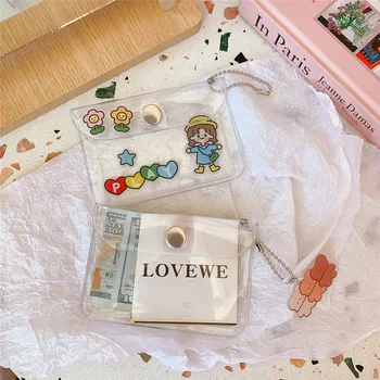 1 Pcs Portable Bus Card Case Student Bank Credit Card Cover Translucent Card Holder Protector Transparent Glitter Coin Purse
1 Pcs Portable Bus Card Case Student Bank Credit Card Cover Translucent Card Holder Protector Transparent Glitter Coin Purse