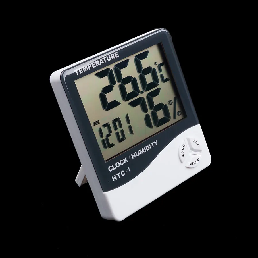 1pc Temperature Humidity Meter Monitor LCD Digital Thermometer Hygrometer Meter w/Wired External Sensor Tester Weather Station
1pc Temperature Humidity Meter Monitor LCD Digital Thermometer Hygrometer Meter w/Wired External Sensor Tester Weather Station
