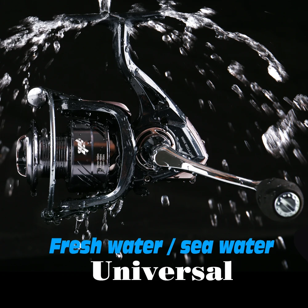 High Quality Light Fishing Reel Metal Spool Max Drag 10Kg Waterproof Spinning Reel For Bass Pike Fishing Gear
High Quality Light Fishing Reel Metal Spool Max Drag 10Kg Waterproof Spinning Reel For Bass Pike Fishing Gear