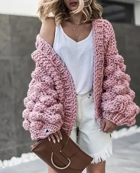 2020 New Style for Autumn and Winter In Europe and Three-Dimensional Ball Handmade Sweater Cardigan Deng Long Xiu
2020 New Style for Autumn and Winter In Europe and Three-Dimensional Ball Handmade Sweater Cardigan Deng Long Xiu