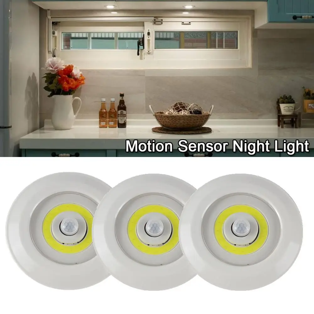 Battery Operated LED Night Lamp PIR Motion Sensor Closet Light Wireless Under Cabinet Lights For Stairs Wall Bedroom Lighting
Battery Operated LED Night Lamp PIR Motion Sensor Closet Light Wireless Under Cabinet Lights For Stairs Wall Bedroom Lighting