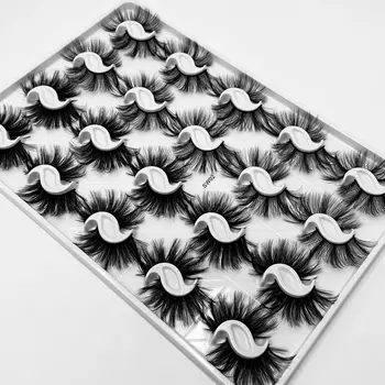 NEW 20 pairs 25mm 5D Faux Mink Eyelashes Fake Lashes Long Makeup Mink Lashes Eyelash Extension False Eyelashes maquiagem
NEW 20 pairs 25mm 5D Faux Mink Eyelashes Fake Lashes Long Makeup Mink Lashes Eyelash Extension False Eyelashes maquiagem