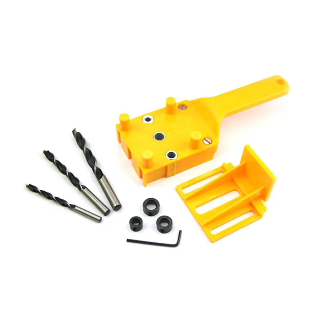 1 set Board hole drilling locator Straight hole locator Drill hole locator Round wood tenon DIY tool
1 set Board hole drilling locator Straight hole locator Drill hole locator Round wood tenon DIY tool