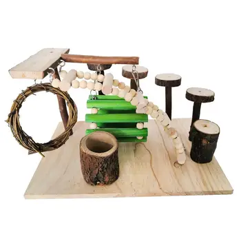 New Hamster Small Pet Hamster Toys Ladder Wood Hamster Stairs Step Fitness Exercise Toy Hammock Playground Small Pet House Feede
New Hamster Small Pet Hamster Toys Ladder Wood Hamster Stairs Step Fitness Exercise Toy Hammock Playground Small Pet House Feede