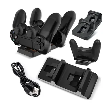 Controller Charger Dock LED Dual USB PS4 Charging Stand Station Cradle for Sony Playstation 4 PS4 / PS4 Pro /PS4 Slim Controller
Controller Charger Dock LED Dual USB PS4 Charging Stand Station Cradle for Sony Playstation 4 PS4 / PS4 Pro /PS4 Slim Controller