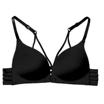 New Women's Sexy Striped Bras Massage Cup Bra Adjustable Shoulder Strap Front Buckle Bras Off season Discount
New Women's Sexy Striped Bras Massage Cup Bra Adjustable Shoulder Strap Front Buckle Bras Off season Discount