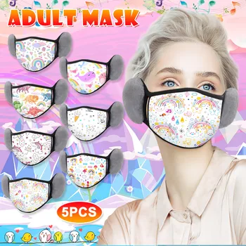 5pcs Health Cycling Dust Cotton Mouth Face Mask Rainbow Series Printed Mask Warm Winter Mask (with Ears)
5pcs Health Cycling Dust Cotton Mouth Face Mask Rainbow Series Printed Mask Warm Winter Mask (with Ears)