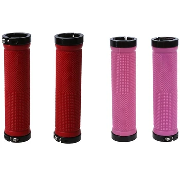 2 Pair Double Road Mountain MTB BMx Bike Cycle Bicycle Lock on Locking Handlebar Grips - Red & Pink
2 Pair Double Road Mountain MTB BMx Bike Cycle Bicycle Lock on Locking Handlebar Grips - Red & Pink