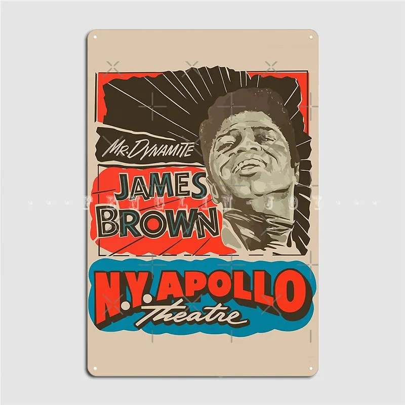 James Brown Poster Metal Plaque Club Living Room Personalized Plaques Tin Sign Posters
James Brown Poster Metal Plaque Club Living Room Personalized Plaques Tin Sign Posters