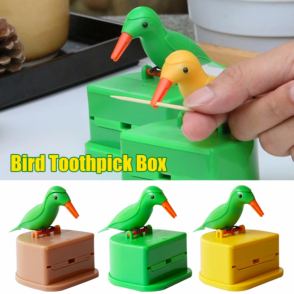 Wonderlife Bird Toothpick Box Press Personality Living Room Creative Plastic Cartoon Automatic Net Red Tooth Sign Barrel Lovely
Wonderlife Bird Toothpick Box Press Personality Living Room Creative Plastic Cartoon Automatic Net Red Tooth Sign Barrel Lovely