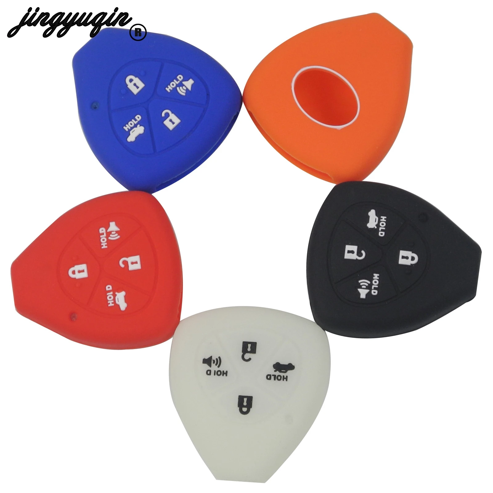 Силиконовый чехол для ключей jingyuqin для Toyota Corolla Hilux Vitz Rav4 Aqua Camry Highlander Land Cruise Key автомобильный Стайлинг 4B
Силиконовый чехол для ключей jingyuqin для Toyota Corolla Hilux Vitz Rav4 Aqua Camry Highlander Land Cruise Key автомобильный Стайлинг 4B