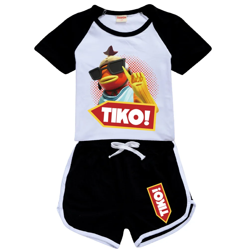 2021 Tiko Fishstick Summer Toddler Baby Boys Girls Suits Cotton Kids Outfits Children baby girl T-shirts Tops+Shorts Tracksuits
2021 Tiko Fishstick Summer Toddler Baby Boys Girls Suits Cotton Kids Outfits Children baby girl T-shirts Tops+Shorts Tracksuits