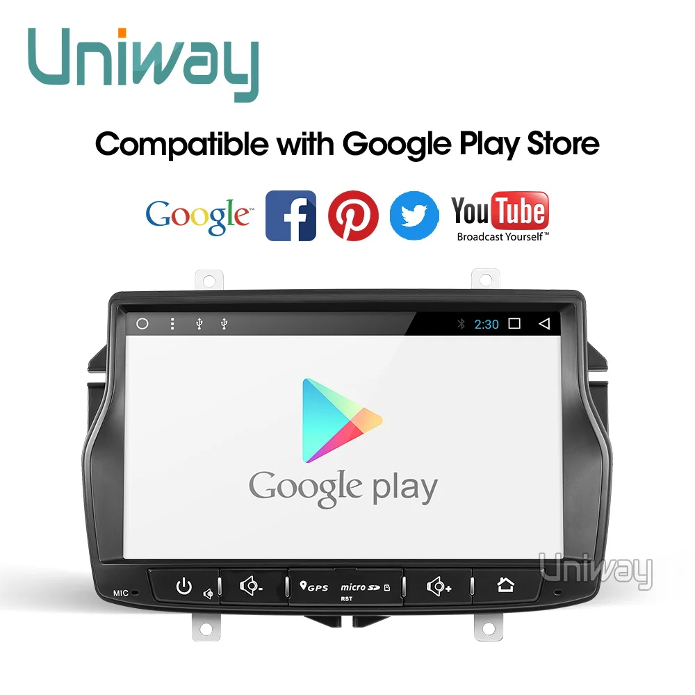 Uniway ALD8071 android 9.0 car dvd for Lada Vesta with one din car radio gps navigation Audio multimedia IPS touch screen
Uniway ALD8071 android 9.0 car dvd for Lada Vesta with one din car radio gps navigation Audio multimedia IPS touch screen