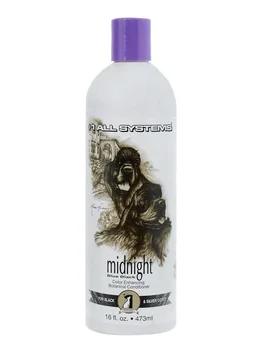 # 1 ALL SYSTEMS # 1 ALL SYSTEMS COLOR BOTANICAL MIDNIGHT toning conditioner for dogs and cats black
# 1 ALL SYSTEMS # 1 ALL SYSTEMS COLOR BOTANICAL MIDNIGHT toning conditioner for dogs and cats black