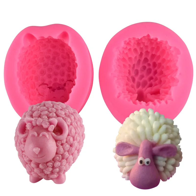 3D Sheep Shape Fondant Silicone Mold Car Scented Plaster Spread Incense Stone Mold Mousse Chocolate Mold Handmade Soap Mold
3D Sheep Shape Fondant Silicone Mold Car Scented Plaster Spread Incense Stone Mold Mousse Chocolate Mold Handmade Soap Mold