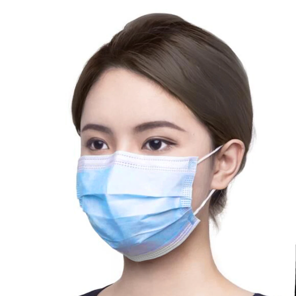 50pcs Non-woven Cloth Disposable Face Mask Anti-Dust Mouth Mask Ear Loop Economic Pack Mouth Cover Outdoor Cycling Running Sport
50pcs Non-woven Cloth Disposable Face Mask Anti-Dust Mouth Mask Ear Loop Economic Pack Mouth Cover Outdoor Cycling Running Sport