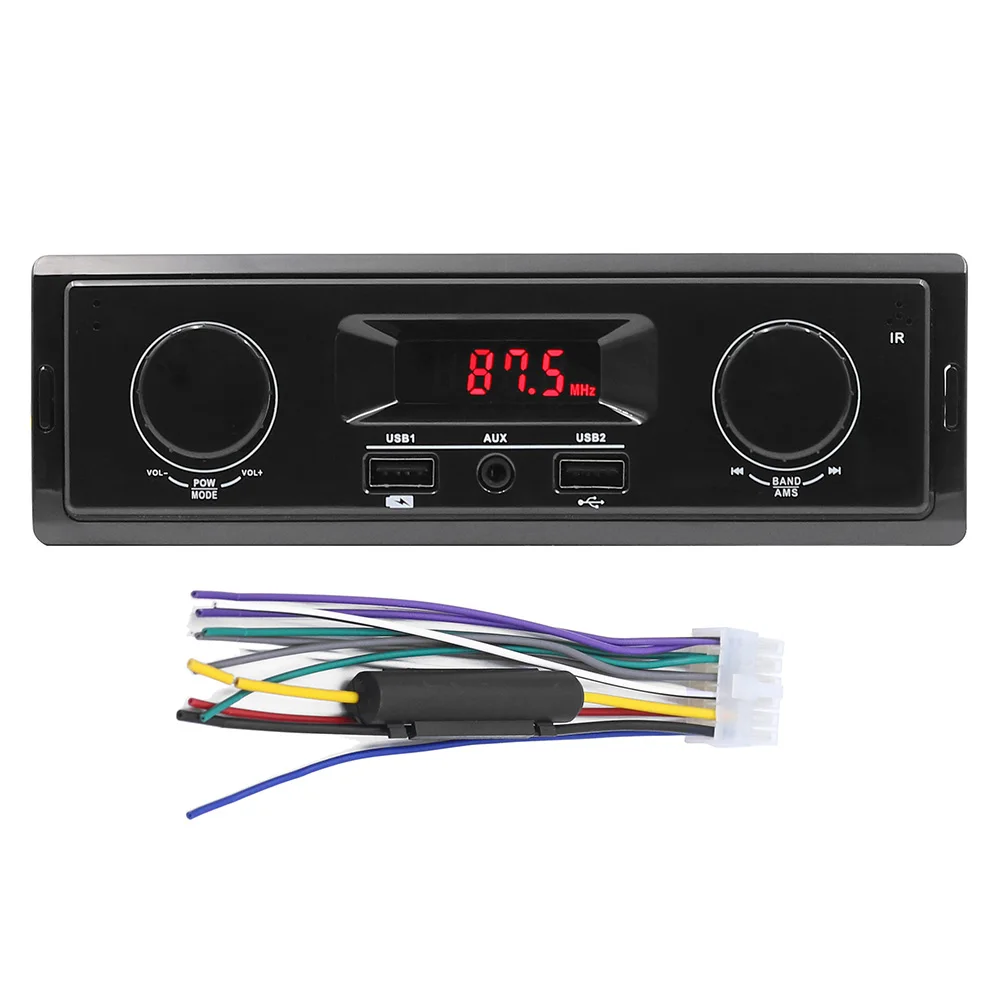 Car Radio Auto PM3 Player 12V 1 Din FM Stereo Support USB Phone Charge U Disk AUX RCA Function LCD Display
Car Radio Auto PM3 Player 12V 1 Din FM Stereo Support USB Phone Charge U Disk AUX RCA Function LCD Display