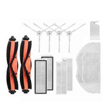 13Pcs Washable Main Brush Side Brush Filter Mop Cloth Replacement for Xiaomi Mijia G1 Robot Vacuum Cleaner Accessories
13Pcs Washable Main Brush Side Brush Filter Mop Cloth Replacement for Xiaomi Mijia G1 Robot Vacuum Cleaner Accessories