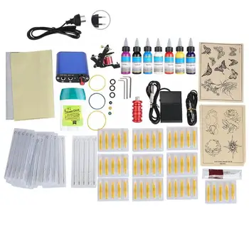 Tattoo Machine Set Professional Tattoo Machine Set Pedal Tattoo Ink Needle Hook Line Power Supply Kit Tattoo Accessories
Tattoo Machine Set Professional Tattoo Machine Set Pedal Tattoo Ink Needle Hook Line Power Supply Kit Tattoo Accessories