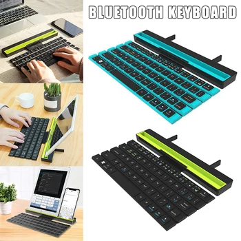 Foldable Wireless Rollable Bluetooth Keyboard with Holder Universal for PC Tablet Smart Phones KQS8
Foldable Wireless Rollable Bluetooth Keyboard with Holder Universal for PC Tablet Smart Phones KQS8