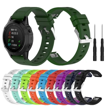 22mm Silicone Watch Band for Garmin Fenix 6 Pro 5 Plus Forerunner 935 945 Strap Quick Fit Wristband Smart Watch Accessories
22mm Silicone Watch Band for Garmin Fenix 6 Pro 5 Plus Forerunner 935 945 Strap Quick Fit Wristband Smart Watch Accessories