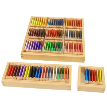 88PCS Children Early Learning Montessori Sensory Training Toys Wooden Professional Color Plate Color Cognition Educational Toys
88PCS Children Early Learning Montessori Sensory Training Toys Wooden Professional Color Plate Color Cognition Educational Toys