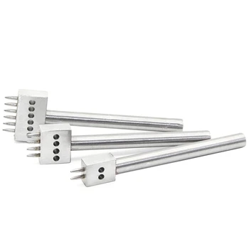 3Pcs 8mm Pitch Fork Leather Punching Tool Line Round Cut Hole Segment Puncher DIY Leather Craft Tool
3Pcs 8mm Pitch Fork Leather Punching Tool Line Round Cut Hole Segment Puncher DIY Leather Craft Tool