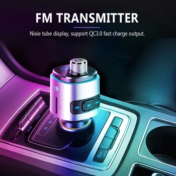 Car Bluetooth 5.0 FM Transmitter Wireless Handsfree Audio Receiver Auto MP3 Player 1A Dual USB Fast Charger Car Accessories
Car Bluetooth 5.0 FM Transmitter Wireless Handsfree Audio Receiver Auto MP3 Player 1A Dual USB Fast Charger Car Accessories