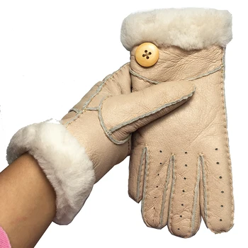 Real Sheepskin Winter Thick Gloves For Women Fur Mitten Gloves ladies Warm Outdoor Genuine leather Gloves Girls windproof gloves
Real Sheepskin Winter Thick Gloves For Women Fur Mitten Gloves ladies Warm Outdoor Genuine leather Gloves Girls windproof gloves
