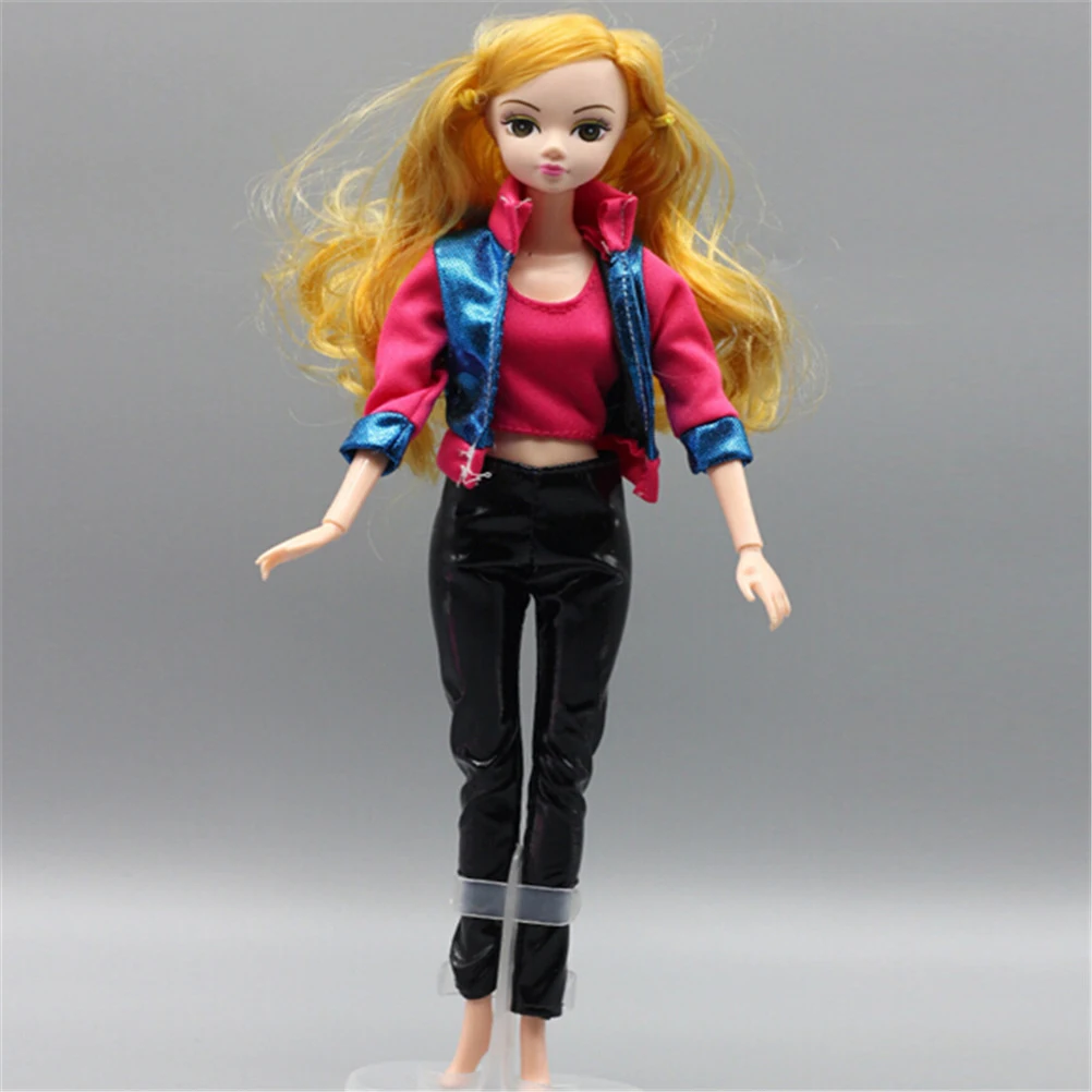 NEW 1Set new Fashion Outfit Casual Daily Travel Dress Up Long Sleeve Shirt Pants Trousers Clothes For Girl Doll Accessories
NEW 1Set new Fashion Outfit Casual Daily Travel Dress Up Long Sleeve Shirt Pants Trousers Clothes For Girl Doll Accessories