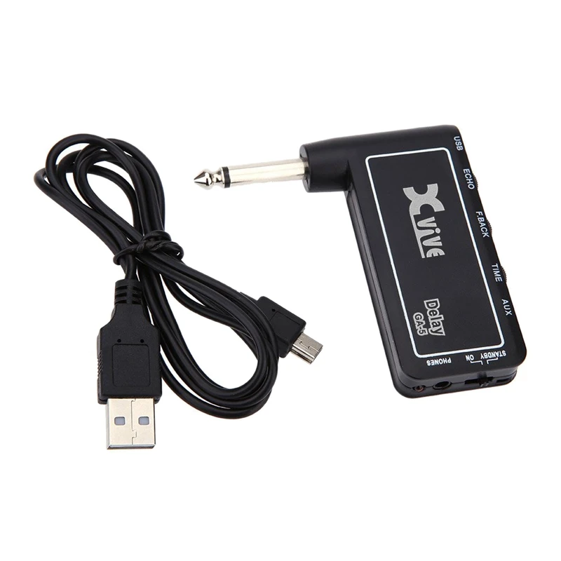 ABUO-Mini Rechargeable Electric Guitar Plug Headphone Amplifier Digital Delay Effect Guitar Accessory
ABUO-Mini Rechargeable Electric Guitar Plug Headphone Amplifier Digital Delay Effect Guitar Accessory