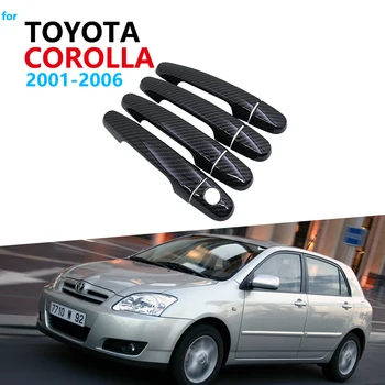 Carbon Fiber Door Handle Cover Trim Set for Toyota Corolla E120 E130 2001~2006 Car Accessories Exterior Stickers 2002 2003 2004
Carbon Fiber Door Handle Cover Trim Set for Toyota Corolla E120 E130 2001~2006 Car Accessories Exterior Stickers 2002 2003 2004