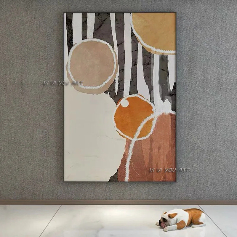 100% Handmade Abstract Oil Painting On Canvas Colorful Contemporary Minimalist Modern Wall Art Decorative For Living No Frame
100% Handmade Abstract Oil Painting On Canvas Colorful Contemporary Minimalist Modern Wall Art Decorative For Living No Frame
