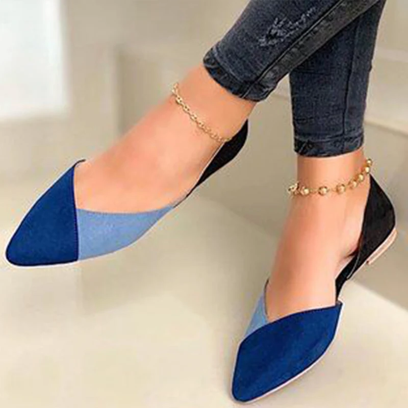 Women's Pumps autumn Shoes Woman Pointed Toe PU Slip On Low Heels Shallow Mixed Color Sexy Plus Size Ladies Shoe
Women's Pumps autumn Shoes Woman Pointed Toe PU Slip On Low Heels Shallow Mixed Color Sexy Plus Size Ladies Shoe