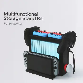 Multifunction Game Charger Organizer Disc Game Console Gamepad Stand Portable Game Kit Storage Bracket Fit for Nintend Switch NS
Multifunction Game Charger Organizer Disc Game Console Gamepad Stand Portable Game Kit Storage Bracket Fit for Nintend Switch NS