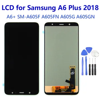 6" TFT LCD For SAMSUNG Galaxy A6 Plus 2018 A6+ SM-A605F A605FN A605G A605GN A605K LCD Display Touch Screen Digitizer Assembly
6" TFT LCD For SAMSUNG Galaxy A6 Plus 2018 A6+ SM-A605F A605FN A605G A605GN A605K LCD Display Touch Screen Digitizer Assembly