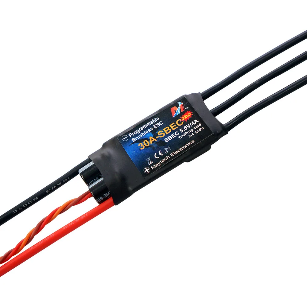 Maytech постоянного тока, регулятор скорости 30A 2-4S Mini Brushless Esc для Вертолет Uav Rc модели самолета
Maytech постоянного тока, регулятор скорости 30A 2-4S Mini Brushless Esc для Вертолет Uav Rc модели самолета
