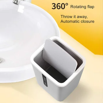 Desktop Trash Can Small Mini Garbage Can Plastic Dustbin with Shake Cover for Home Office OCT998
Desktop Trash Can Small Mini Garbage Can Plastic Dustbin with Shake Cover for Home Office OCT998