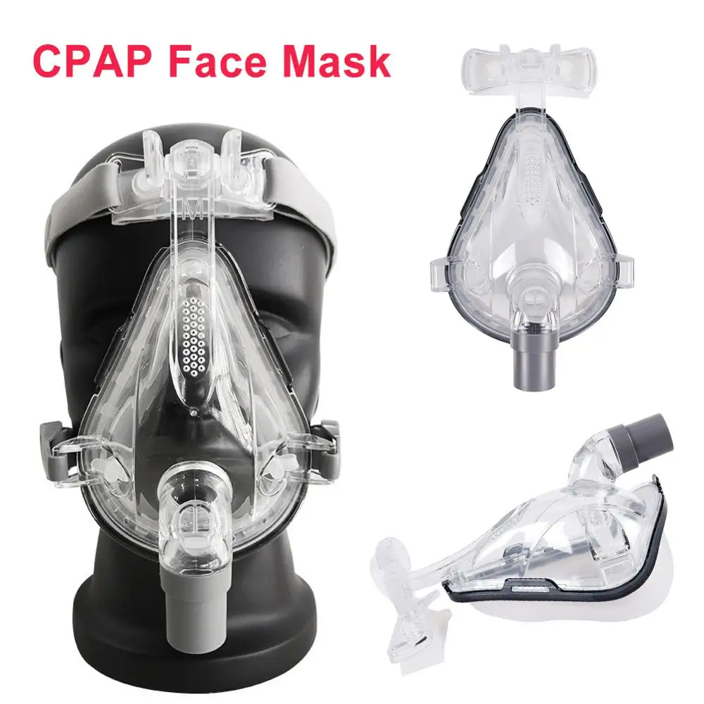 Universal F1B CPAP Mask Respirator Full Face Mask With Free Headgear Auto CPAP BiPAP Respirator Snoring Therapy Interface S M L
Universal F1B CPAP Mask Respirator Full Face Mask With Free Headgear Auto CPAP BiPAP Respirator Snoring Therapy Interface S M L