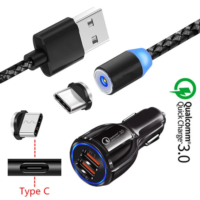 For Samsung galaxy Note 10 Plus S8 S9 S10 A20 A50 Honor 9X 20 Pro Redmi Note 7 Magnetic Type C Cable QC 3.0 USB Fast Car charger
For Samsung galaxy Note 10 Plus S8 S9 S10 A20 A50 Honor 9X 20 Pro Redmi Note 7 Magnetic Type C Cable QC 3.0 USB Fast Car charger