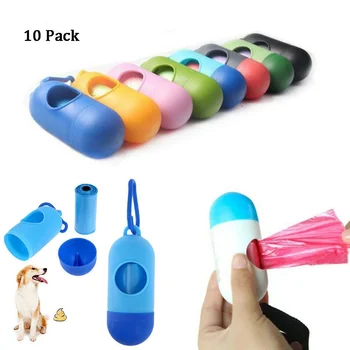 10pcs New Pill Shape Pet Dog Poop Bags Dispenser Waste Garbage Bags Carrier Cat Dog Waste Poop Bag for Dogs Cats Color Random
10pcs New Pill Shape Pet Dog Poop Bags Dispenser Waste Garbage Bags Carrier Cat Dog Waste Poop Bag for Dogs Cats Color Random