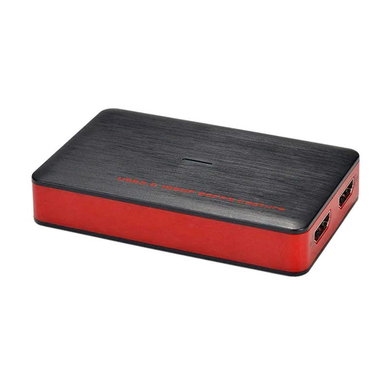 HDMI Game Capture Card USB 3.0 HD Video 1080P 60FPS, Live Streaming Game Recorder Device Compatible with PS4, Xbox One,Wii U etc
HDMI Game Capture Card USB 3.0 HD Video 1080P 60FPS, Live Streaming Game Recorder Device Compatible with PS4, Xbox One,Wii U etc