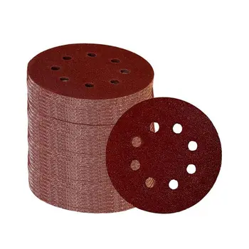 60 Pieces 8 Holes 5 Inch Sanding Discs Hook and Loop 60/100/180/240/320/400 Grit Sandpaper Assortment for Ran Orbital Sander
60 Pieces 8 Holes 5 Inch Sanding Discs Hook and Loop 60/100/180/240/320/400 Grit Sandpaper Assortment for Ran Orbital Sander