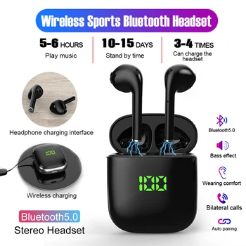 Bluetooth Earphone With Mic LED Display TWS Bluetooth Wireless Gaming Headphones Earbuds Waterproof Headsets with Charging Case
Bluetooth Earphone With Mic LED Display TWS Bluetooth Wireless Gaming Headphones Earbuds Waterproof Headsets with Charging Case